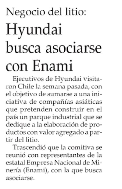 InvestChile's tweet photo. Big technology and automotive companies have shown interest in investing in #Chileanlithium. #LithiumCall #Corfo https://t.co/FhRnoIv4eo https://t.co/MigXEivYsv