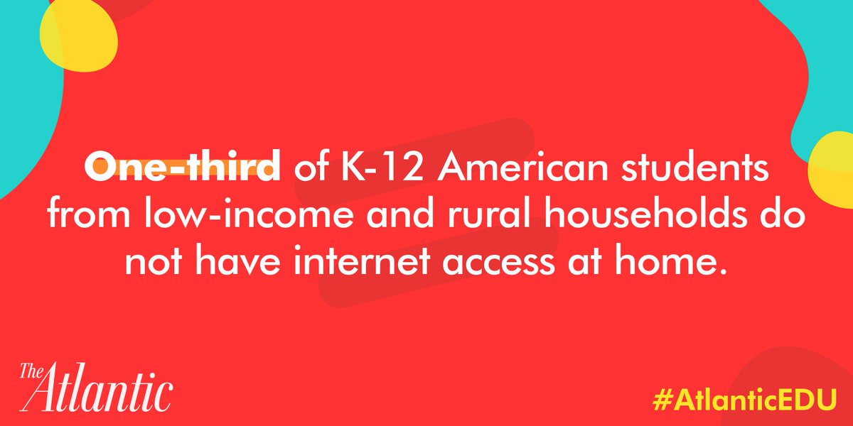 Today at #AtlanticEDU we'll address the hurdles facing students today. Can't join in-person? Watch the live stream theatlantic.com/live/events/ed…