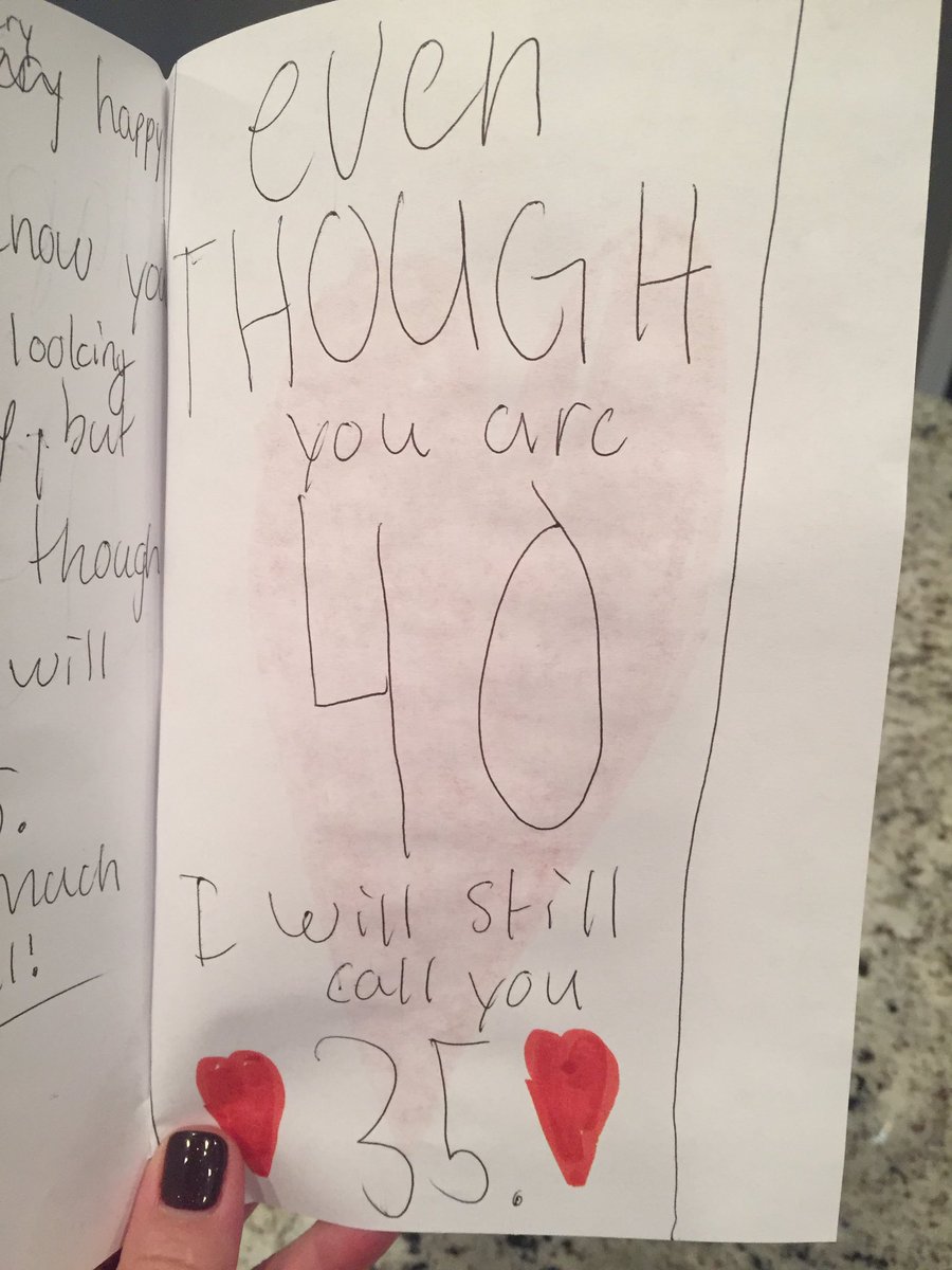 AndreaLBallard's tweet image. #welcometo40 God bless this kid!