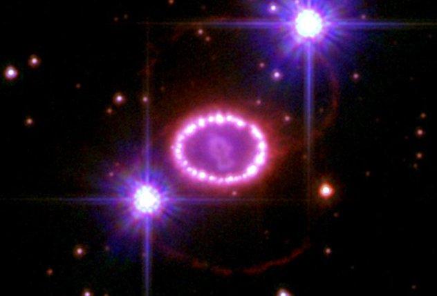 ScienceChannel's tweet image. When stars explode, they create beautiful, unique supernovas.