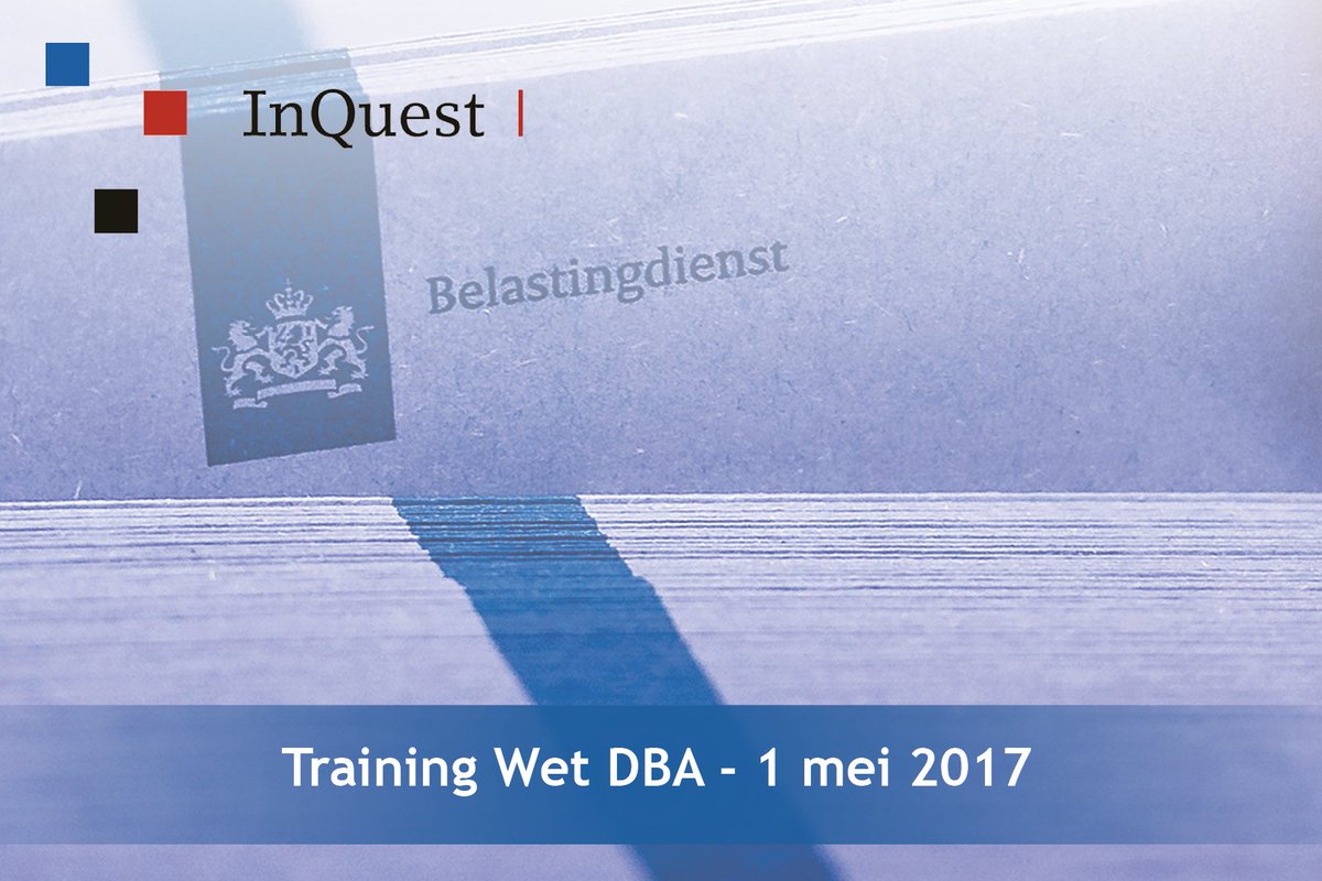 InQuest_NL's tweet image. Weet jij al welke gevolgen de Wet DBA heeft voor jou? Op 1 mei a.s. leggen wij het uit tijdens onze gratis workshop: mf.tt/t9LHy