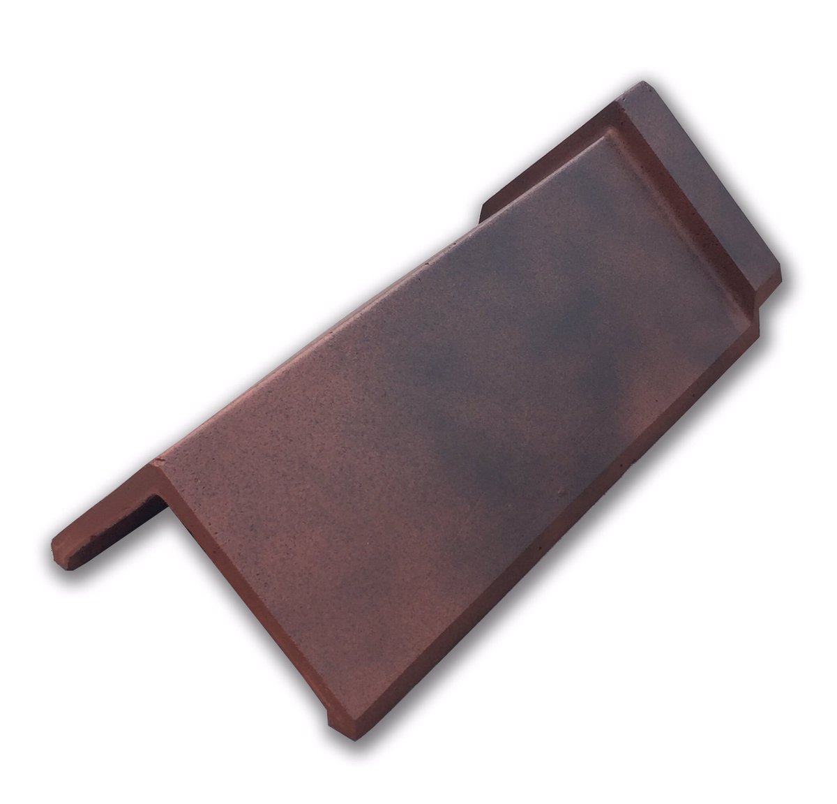 Rock Roofing's Old English capped angled ridges to match old ridges!