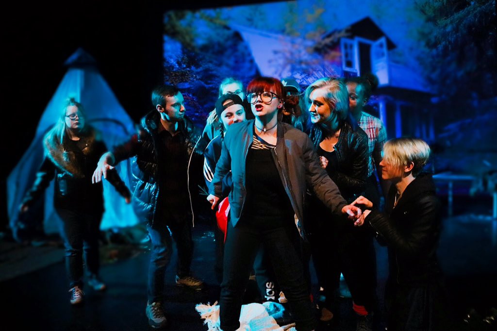 musical_psych's tweet photo. Minor throwback to my performance of Grimm tales at south Cheshire college #littleredcap #ashputtel https://t.co/IzxMmuxuRi