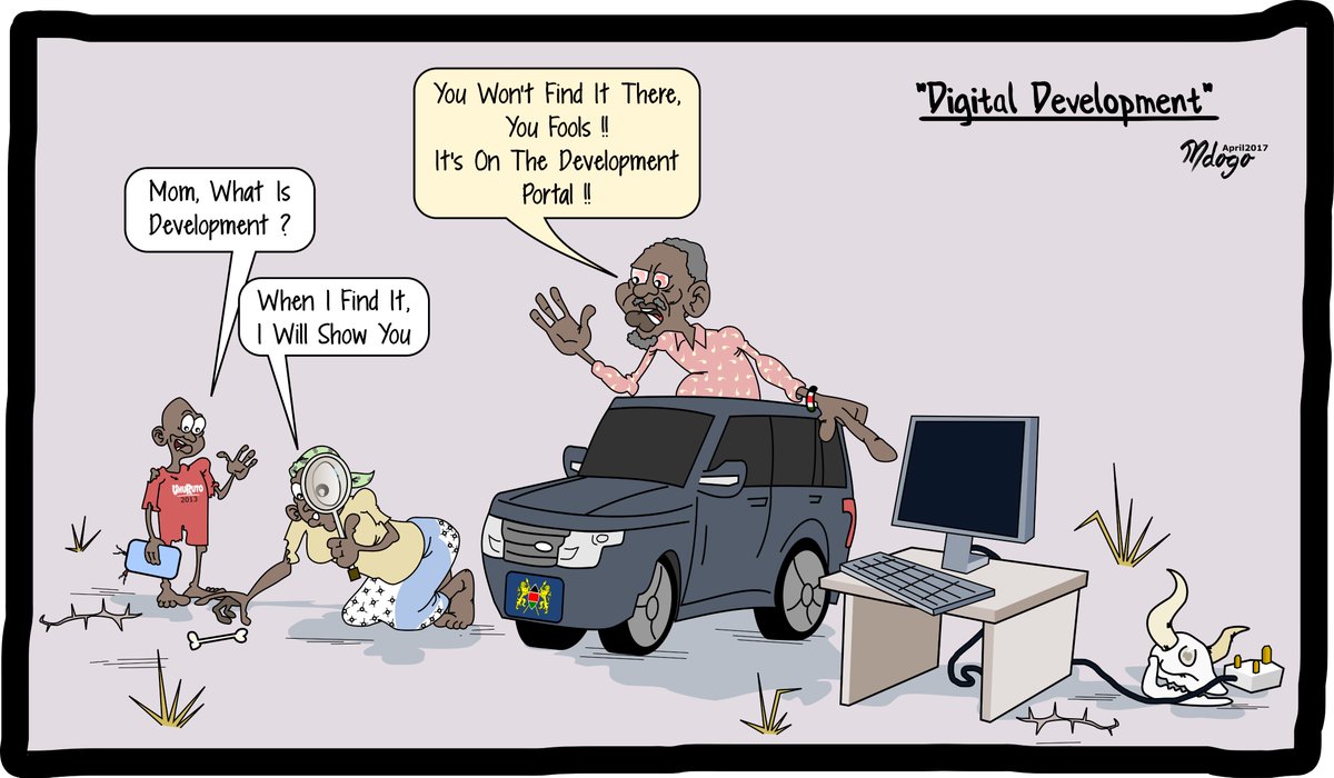 Digital Development Maneno: Presidents Delivery Unit. 
 #DigitalDeception
