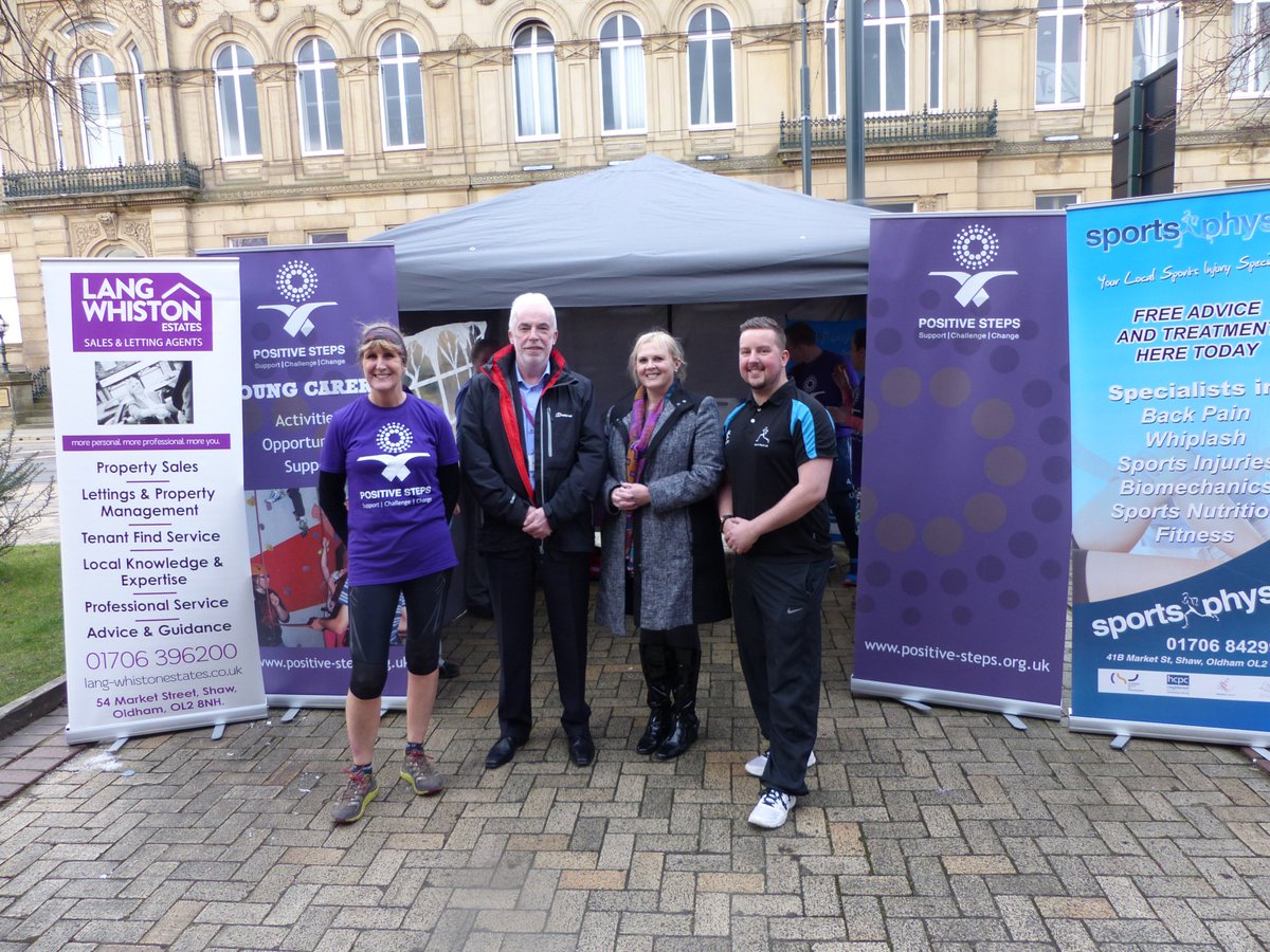 Darren_PosSteps's tweet photo. #charitytuesday @PositiveSteps raising £10K for Oldham Young Carers with @LWEstates @ITLabUK @Sports_PhysioUK #fundraising #PSChallenge2017 https://t.co/d7QWmxCDPY