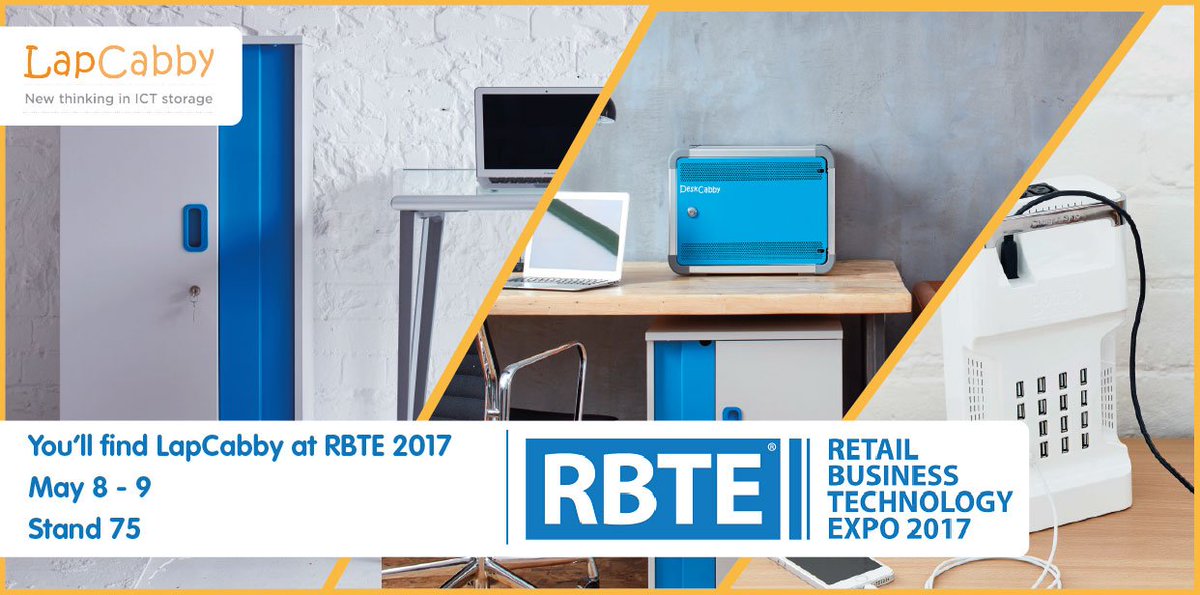 LapCabby's tweet photo. You can find us on stand 75 @rbtexpo 2017! Make sure you stop by and say Hi #RBTE #DeviceStorage https://t.co/NHchLylsRz