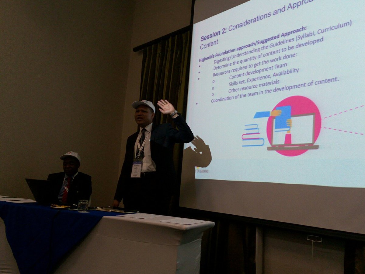 ShamaJamal's tweet photo. The @HigherLifeFDN team facilitating a content writing workshop at the Future of Learning Conference @DalbergTweet https://t.co/odHiiqky21