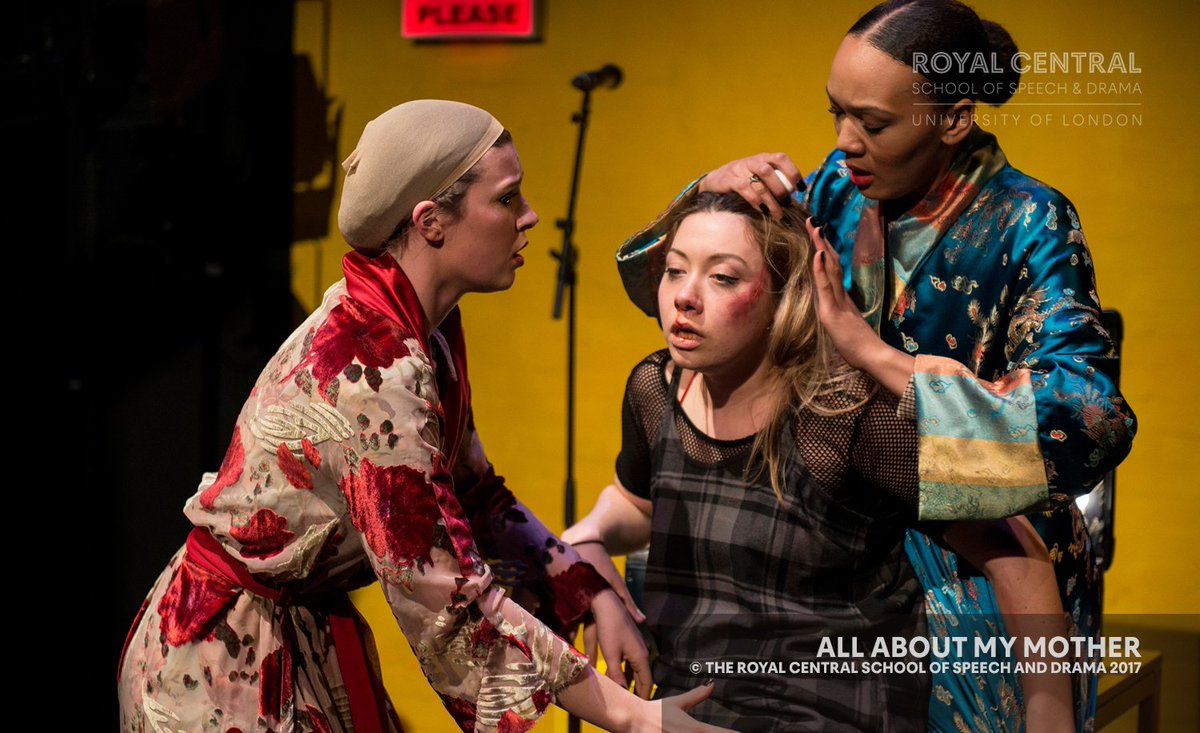CSSDLondon's tweet photo. Here's a #tbt our BA (Hons) Acting students performing in #CSSDAllAboutMyMother last month! https://t.co/bLhdJQHpAb