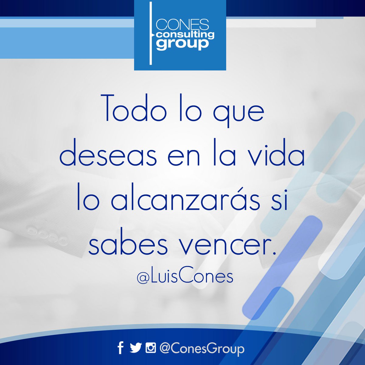 ConesGroup's tweet photo. ¡Absolutamente así es! #ConesGroup y @LuisCones seguimos contigo en la semana mayor. #FelizMartes https://t.co/ixblbgXLKJ