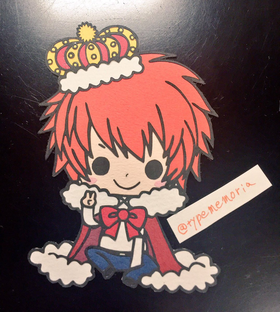 prototype_0217's tweet photo. ⭐︎音也 Happy Birthday⭐︎
「うたの☆プリンスさまっ♪」
一十木 音也
切り絵

#一十木音也生誕祭2017 
#4月11日は一十木音也の誕生日 
#一十木音也に命を吹き込んでくれた寺島拓篤に感謝 
#うたプリ
#切り絵 https://t.co/zcFCNmXrM7