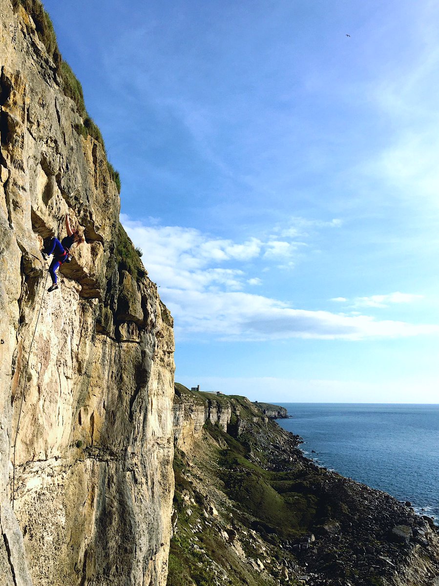 Had a good day climbing in Portland yesterday- love this weather ☀️