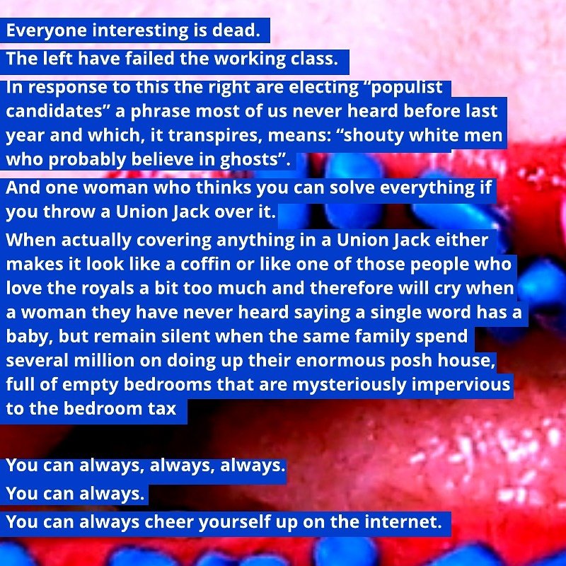 #NaPoWriMo #11 Cheer yourself up on the internet #1 by <a href="/mrsjelly/">Ellie Dawes</a>