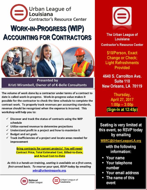 Work-in-Progress Accounting for Contractors conta.cc/2nWsfQ5