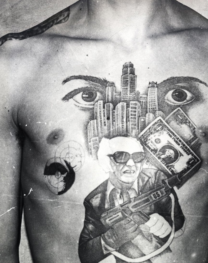 o_lovesyou's tweet photo. Tatuajes talegueros rusos por #AlexandreSerrano. ¿Qué significan? >>https://t.co/wCMRoBT14F https://t.co/rxgXjgcy5K