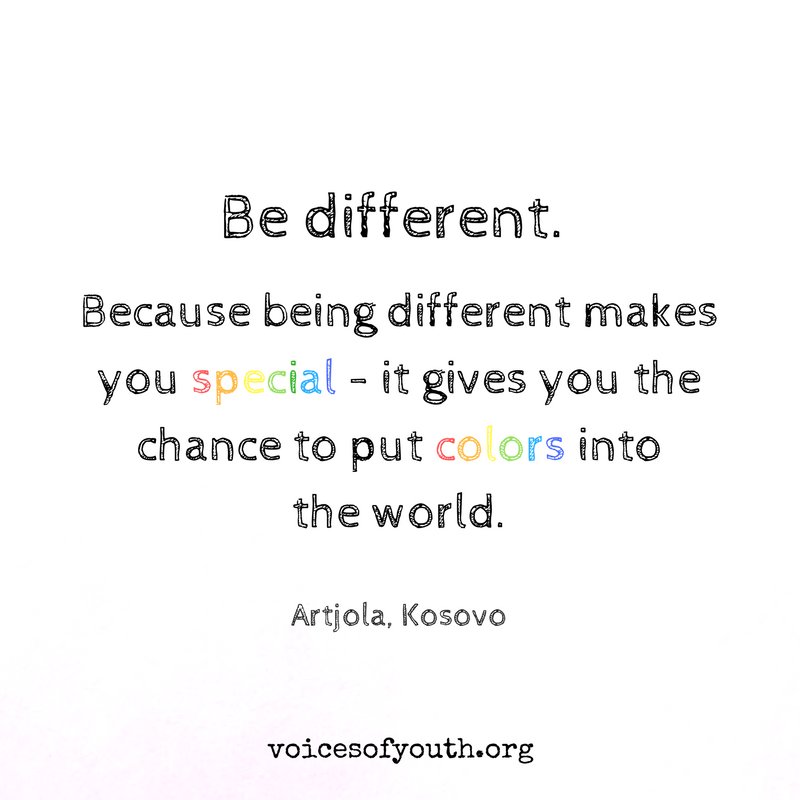 UNICEF's tweet photo. ❤️💛💙💜... 🌎

@voicesofyouth https://t.co/gSve1aqS0l
