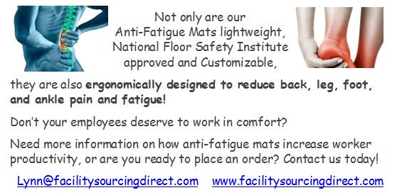 Don’t your employees deserve to work in comfort? #OSHA #TuesdayMotivation #mats #safety #antifatigue #workercomfort #Productivity