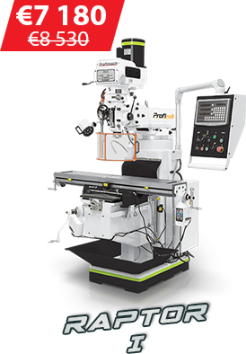 Profimach's tweet image. 🆕RAPTOR I👌

✔Special Price: 7180 Euro💶
👀Source:
profimach.com/en/model/detai…
#milling #machine #cnc #instame #instalike #instadaily #machinery