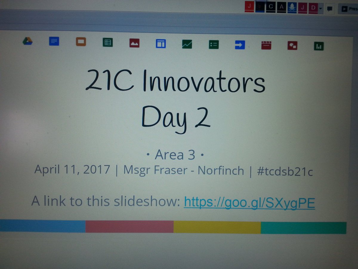 KinPe20's tweet photo. Ready to begin our 21C training! Coding, greenscreens, knowledge construction & more! #tcdsb21c #yorkuict #MadonnaCSS #edtech https://t.co/5Rwtggkh5Z