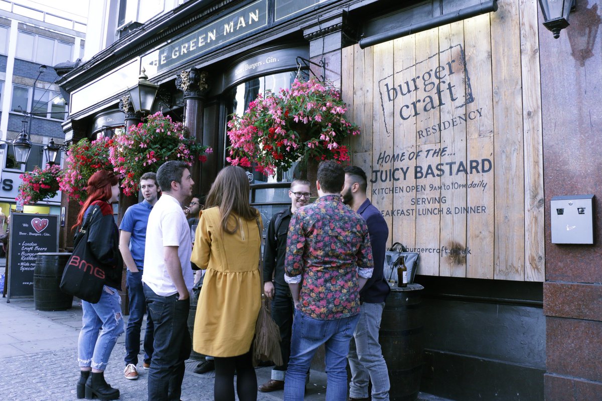 Burger_Craft's tweet photo. You're having lunch with us tomorrow @Green_Man_W2 from 12pm the first 50 Bacon Dudes are #Free #GetInvolved Who's in?? https://t.co/wpedAt9mln