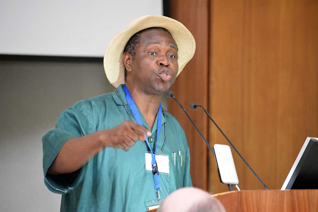 IITA_CGIAR's tweet photo. Malachy Akoroda (U.I) Talks on Capacity building for plant breeding in West Africa #Breeding4GC @CGIAR @RTB_CGIAR @UniIbadan https://t.co/5AQw09SUR3