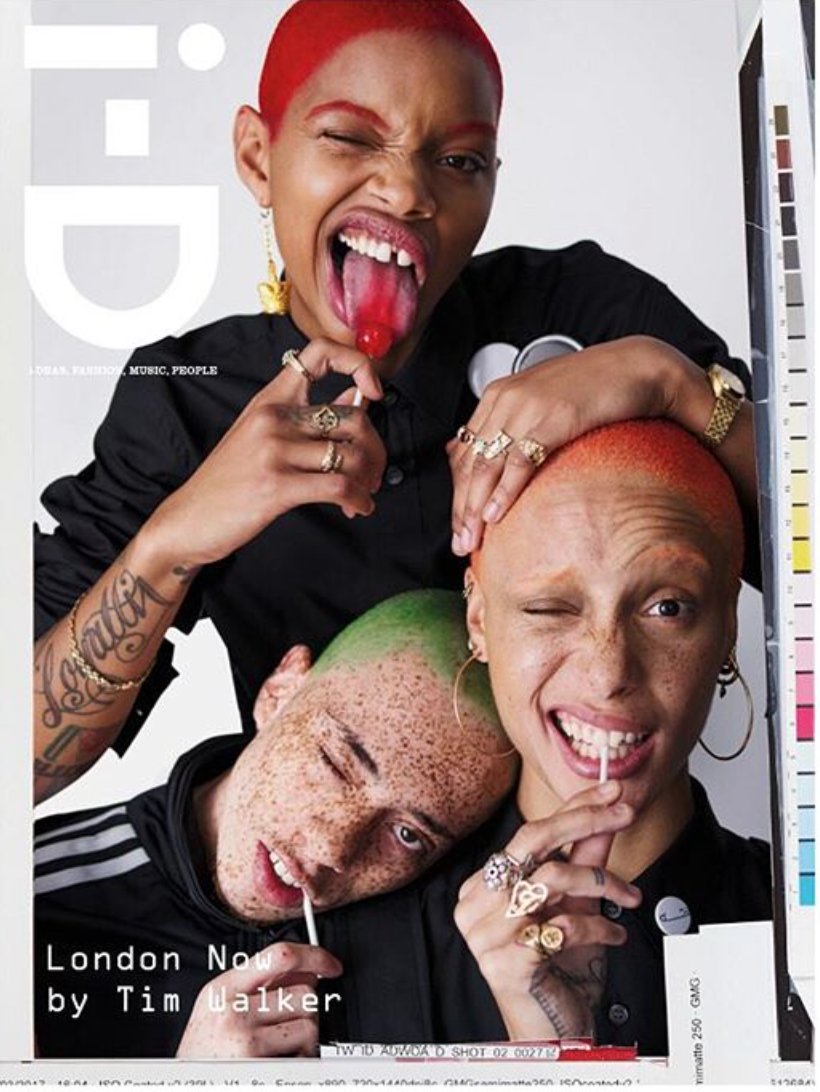 TheLionsNY's tweet photo. Stay weird, stay different 🌟 #AdwoaAboah &amp; #SlickWoods star on the cover of @i_D's Creativity Issue by #TimWalker🌟 https://t.co/KZ94NtBbED https://t.co/yyDLhFKRbV