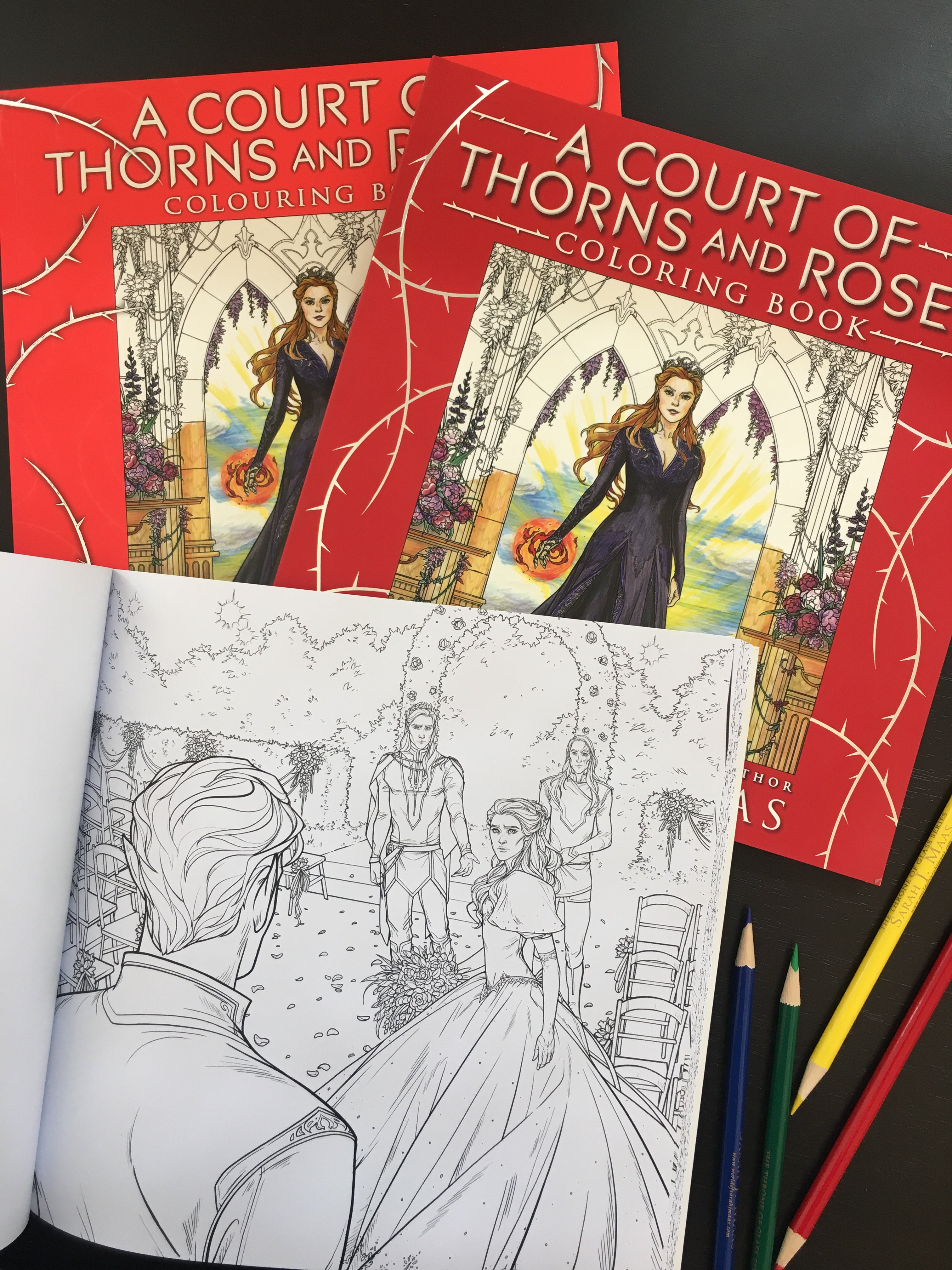 Look what just arrived!!! ACOTAR Coloring Book : r/acotar