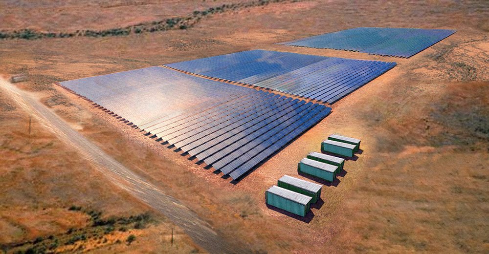 World's largest solar+battery project announced in South Australia: 330MW of solar &amp; 100MW/400MWh of battery electrek.co/2017/04/11/wor…