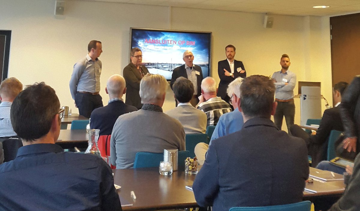 BNBactueel's tweet photo. Netwerkbijeenkomst van de NVBK en de BNB gaat beginnen. Over BIM, bestek en kosten. https://t.co/r4pKjI2WAd