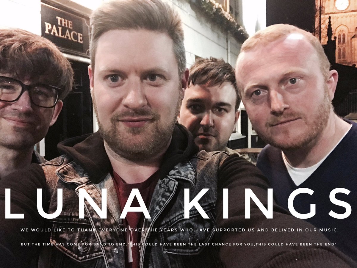 Thanks for the good times #lunakings #leeds #leedsmusic #band #indie #rock