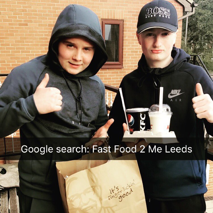 FastFood2Me's tweet image. KFC, McDonalds, FIVE GUYS, Nandos and many more to your door!

0113 870 5491 to place your order over the phone.
FastFood2.me