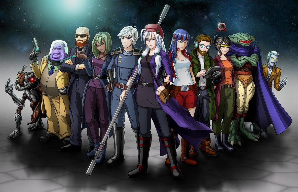 A galáxia precisa ser salva, você e seus 11 aliados conseguirão salvá-la! Cosmic Star Heroine chega hoje no PS4: play.st/2p3pVZp