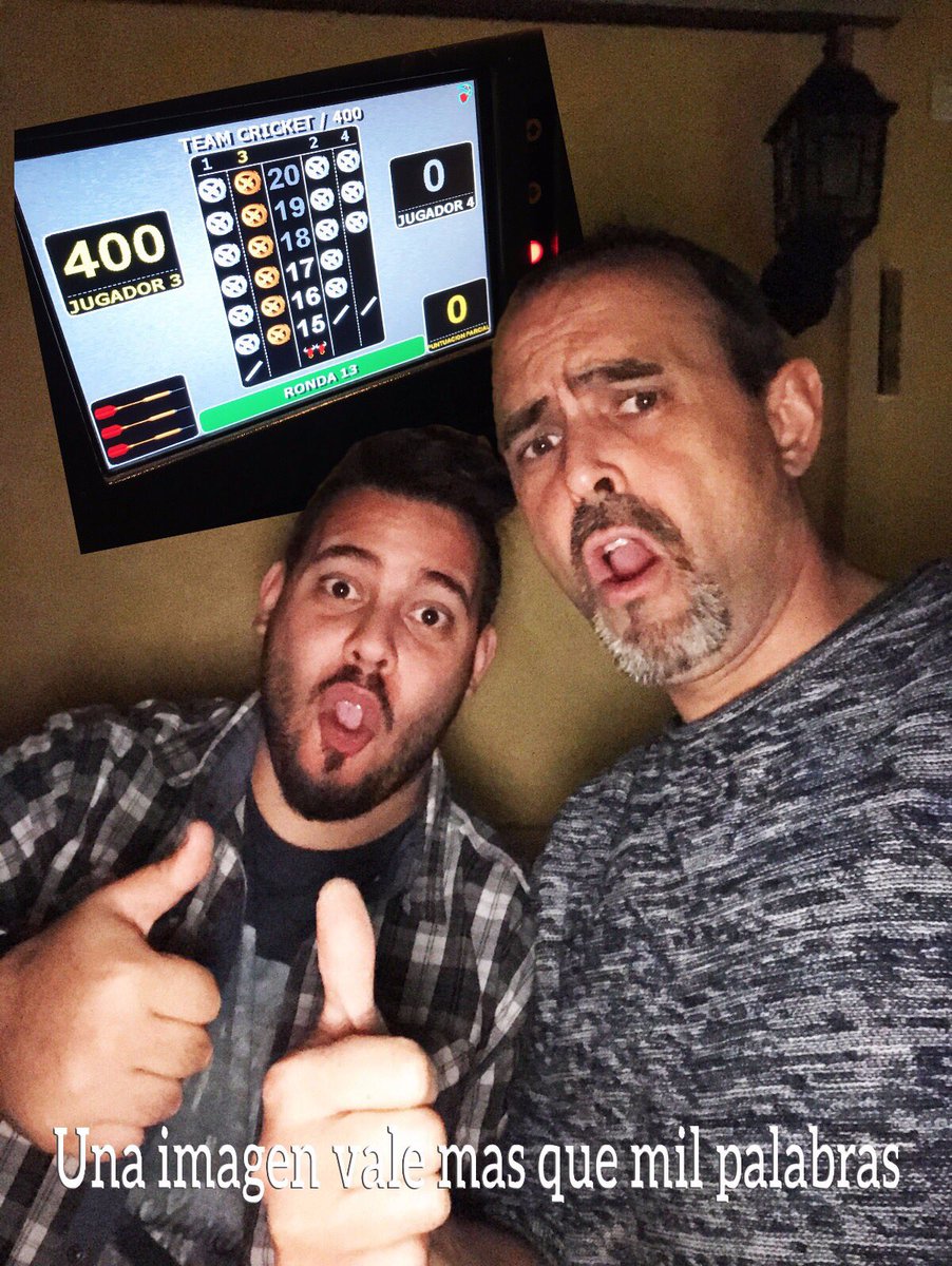 Vaya pareja de dardos