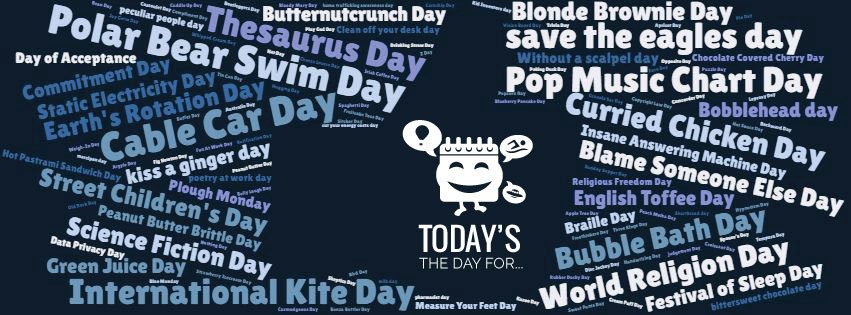 Join us on Facebook! facebook.com/todaysthedayfor #TodaysTheDayFor #fun #success #inspiring