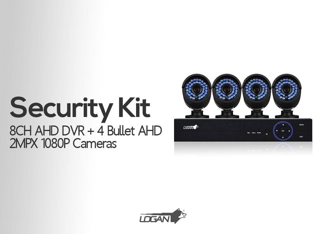 logan_camera's tweet photo. #Product 8-channel AHD DVR #SecurityKit + 4 AHD 2MPX 1080p bullet #cameras
MODEL: L-D842M-ND
Full HD 1080p Cameras https://t.co/YKe5xw1WCD