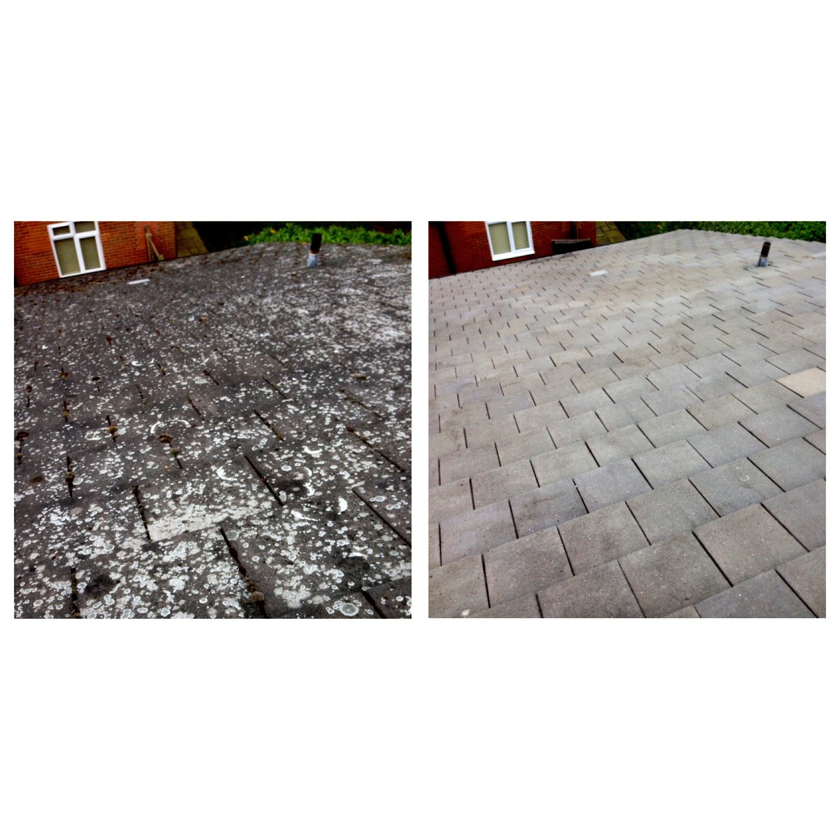 WindowCleaner4U's tweet image. Roof cleaning before &amp;amp; after pictures contact us for a FREE Quotation 07983 719626 / 01707 802301 
Fairmanswindowcleaning@gmail.co.uk