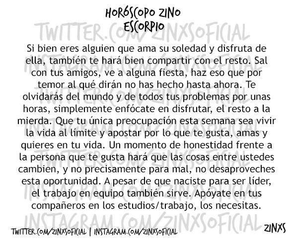 ZinxsHoroscop0's tweet photo. #horoscopozinoescorpio https://t.co/hd8CglIdDC
