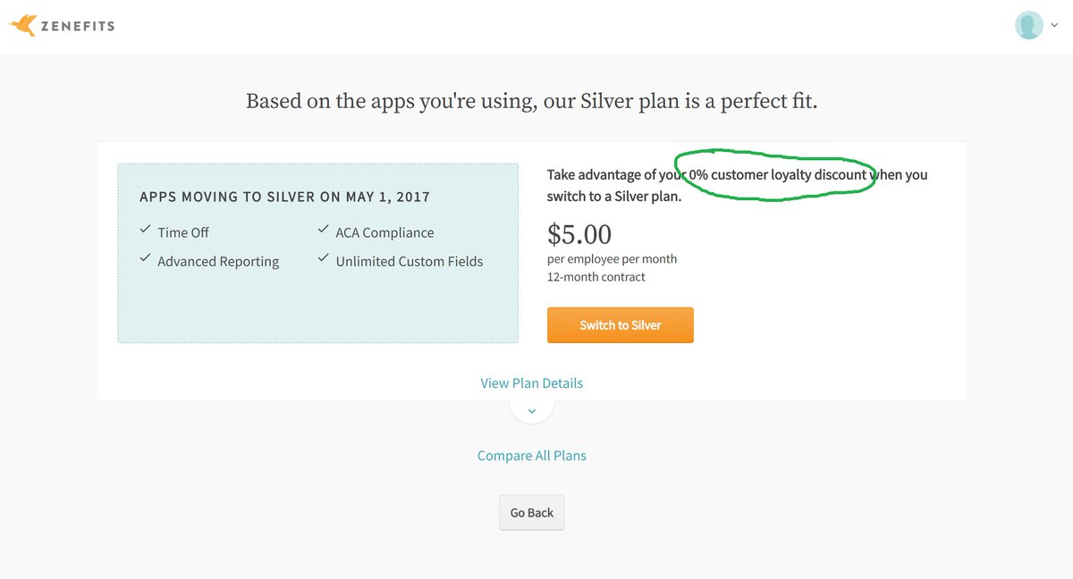 jasonkiesel's tweet image. Hey @Zenefits! Thanks for the awesome zero percent discount! #lame #programmingfail