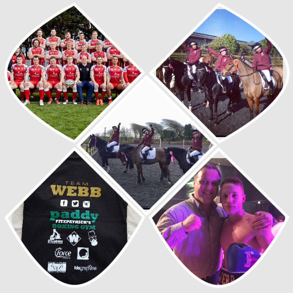 MBGroundForce's tweet image. We are very proud to have the opportunity to sponsor:
Adam Lloyd-Barnstaple Rugby Team,
Braunton Equestrian Team,
Harry Webb-Team Webb.