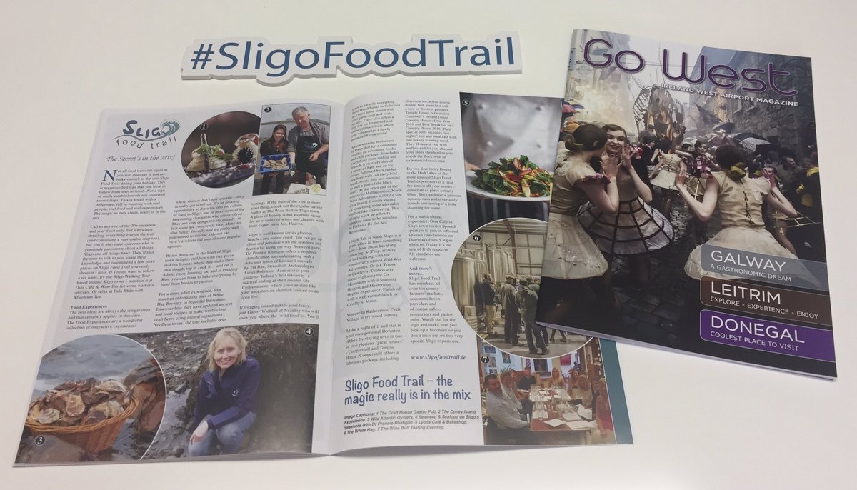 SligoFoodTrail (@sligofoodtrail) on Twitter photo Pick up copy of Go West <a href="/Irelandwest/">Ireland West Airport</a> #Knock Magazine & start planning your #SligoFoodTrail experience today #Sligo sligofoodtrail.ie/food-experienc… Pick up copy of Go West <a href="/Irelandwest/">Ireland West Airport</a> #Knock Magazine & start planning your #SligoFoodTrail experience today #Sligo sligofoodtrail.ie/food-experienc…