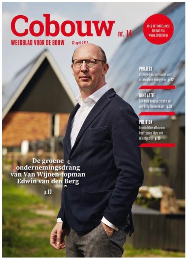 DickvanGinkel's tweet photo. #ppssst morgen echt even de @CobouwNL lezen voor dat die #uitverkocht is π @VanWijnenGroep #verplichtleesvoer #meerdanbouwen https://t.co/AMybGVI62n