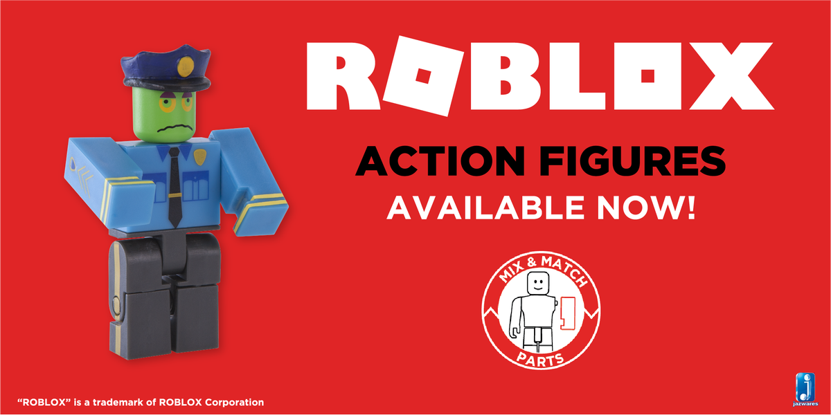 Jazwares On Twitter Officer Zombie Asks How Many Roblox Figures