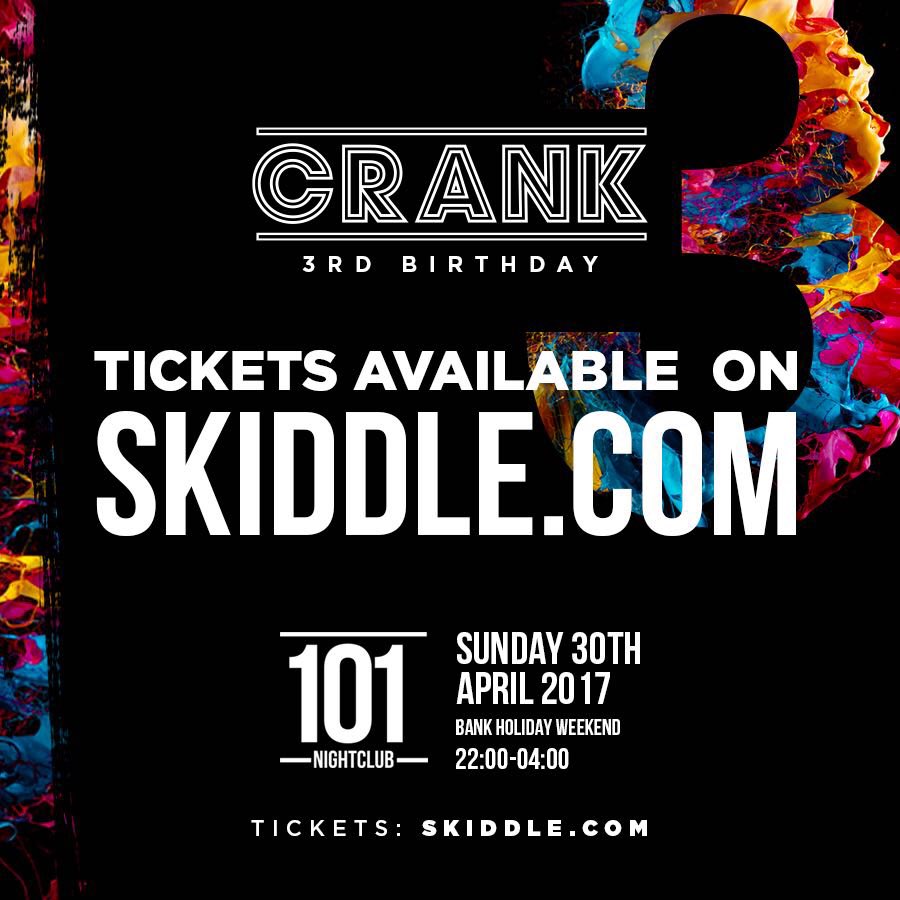 CrankEvent's tweet photo. Crank 3rd Birthday!

https://t.co/7hEo9MeTv0 https://t.co/8fQL3bBR44