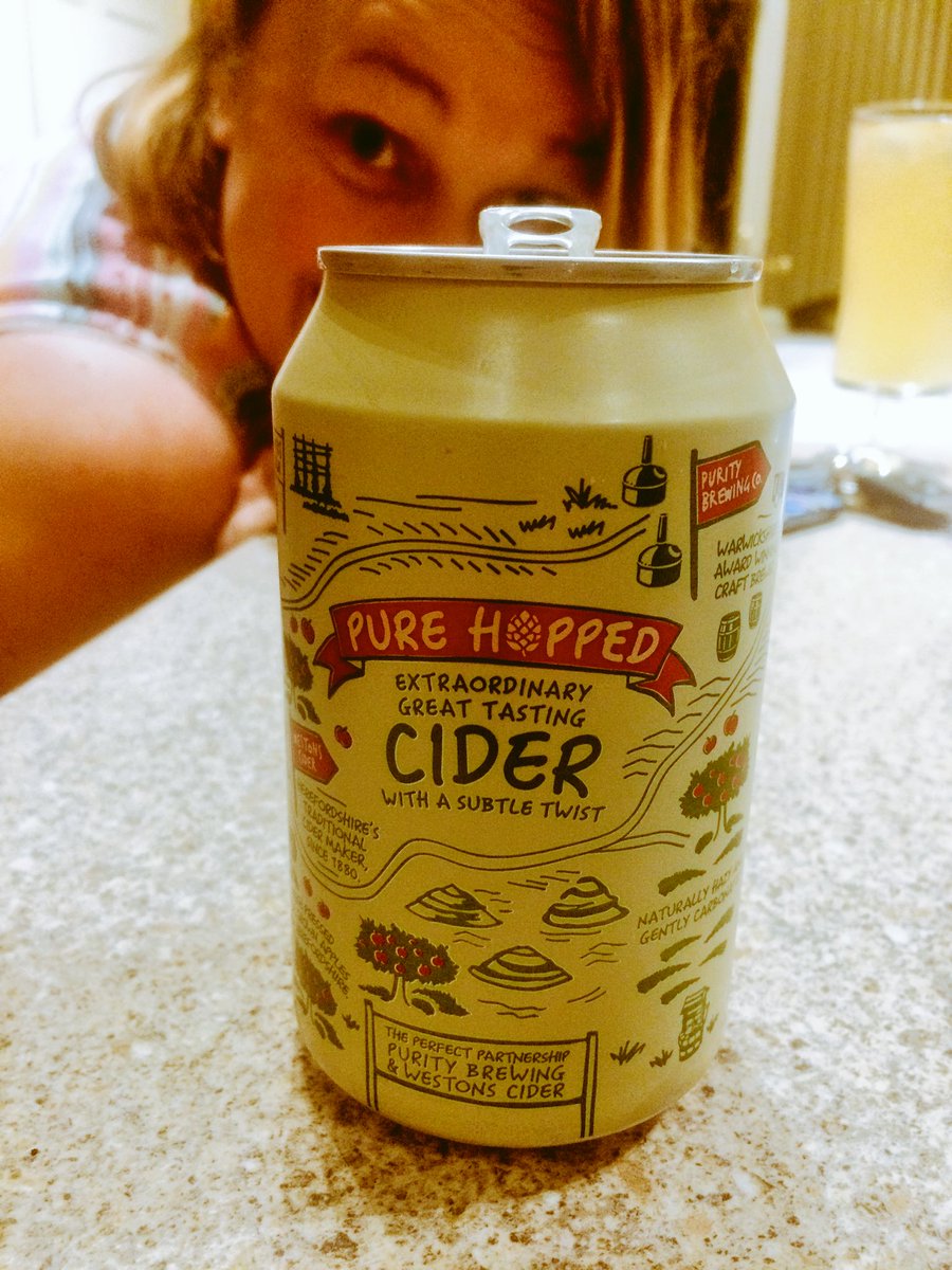 loungerJBD's tweet photo. @alexmlounger @ollylounger @justinmcarter @WestonsCiderMil @Purityale #toptipple as modelled by my lovely wife https://t.co/Dr69sQO0VH