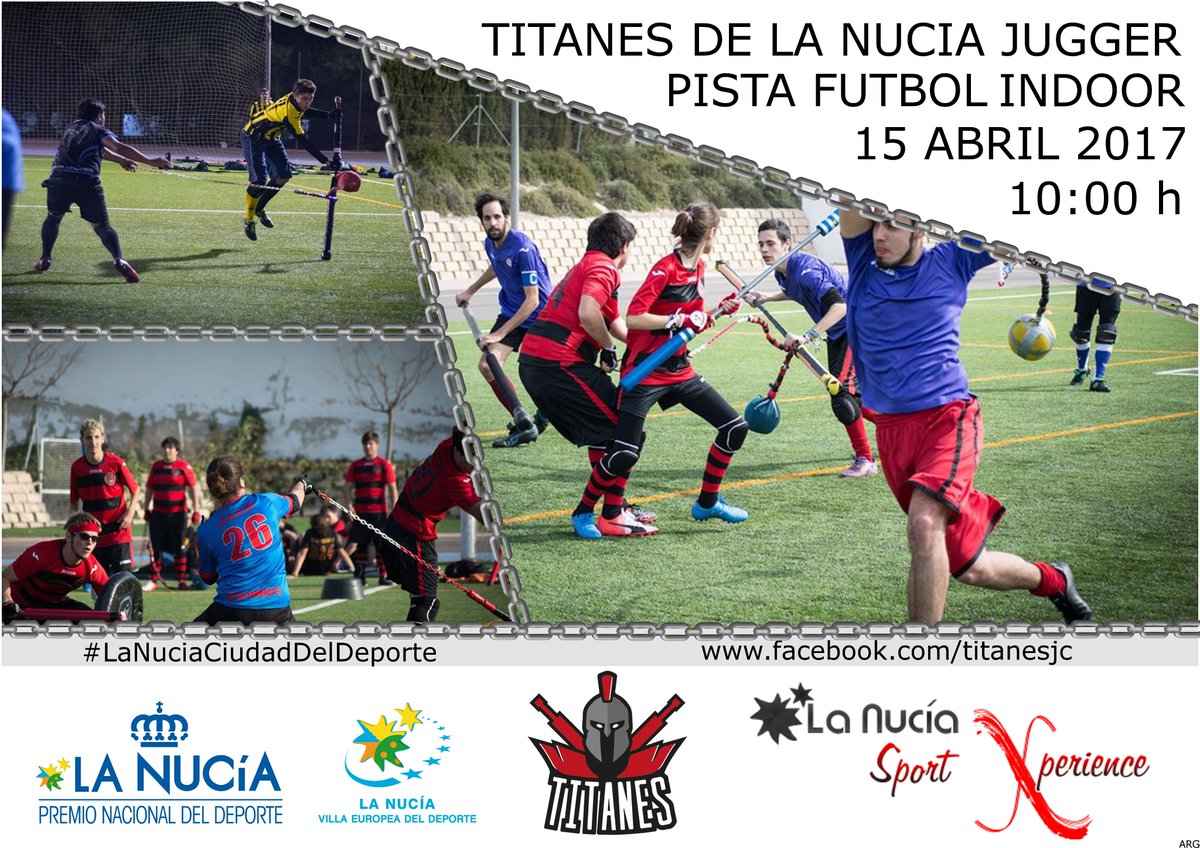 Tenemos ganas de volver a #LaNuciaSX. No dudeis en acercaros y preguntar en que consiste el jugger, el sábado a las 10 en la <a href="/CDCamiloCano/">Ciudad Deportiva Camilo Cano La Nucía</a>