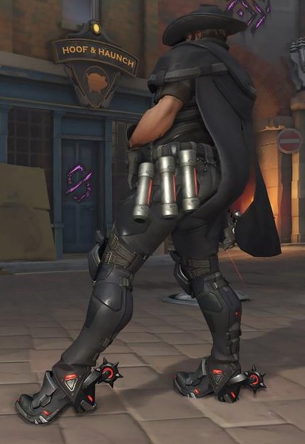 i expect to see lots of heels mccree art becuase daMN 👀💦