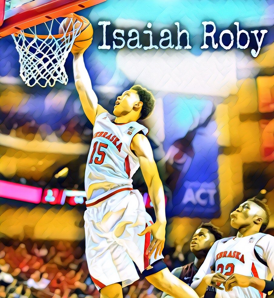 DustynBehm's tweet photo. Hey @roby_isaiah I made you an edit #gbr #huskers #nebrasketball #isaiahroby #gbr4ever ๐ฝ๐ https://t.co/ShfcymMB1K