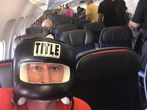 FunSquared's tweet image. Always be prepared flying United! #unitedairlines #boycottunited #united3411