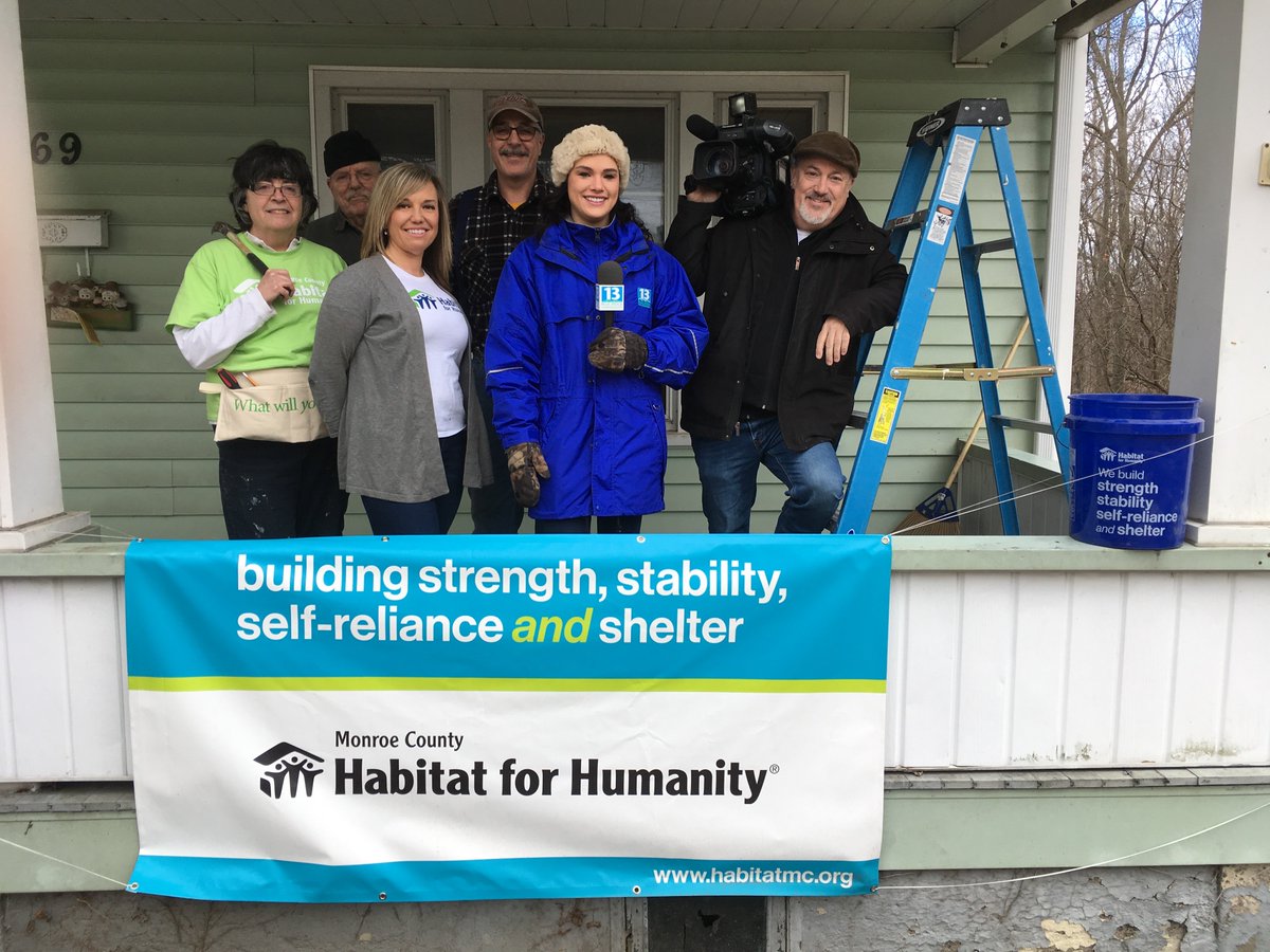 MonroeCountyHFH's tweet photo. Thank you @imnicolewalters for covering @MonroeCountyHFH Home Preservation program. #HomeIsTheKey. https://t.co/O7tRLBcmjO https://t.co/J7GKr7KzOy