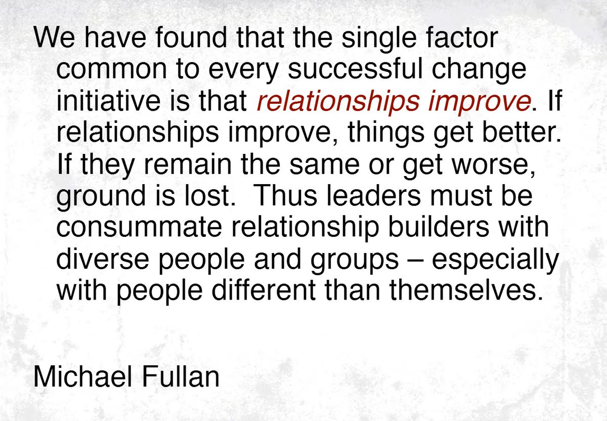 TracieGCain's tweet image. To improve your team, improve the relationships on the team.  @jimknight99 #esc11