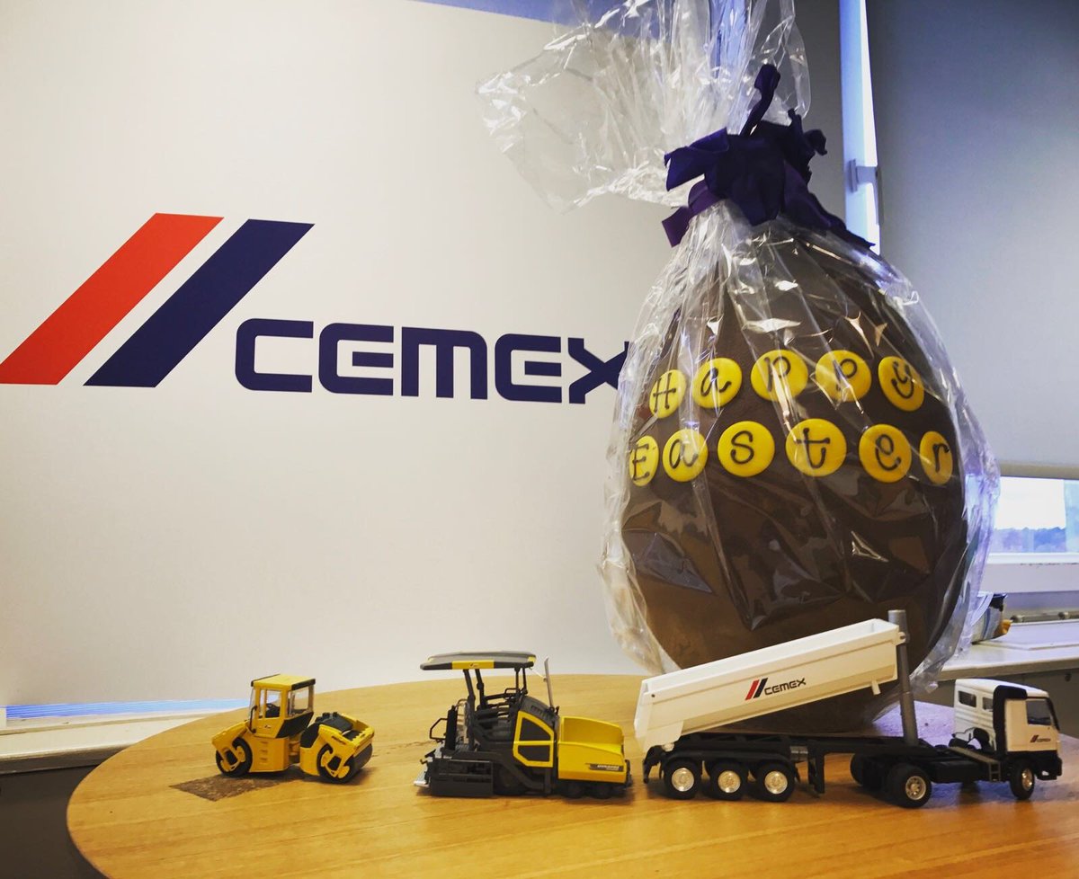 CEMEX_UK's tweet photo. Delighted to say that Kevin Ford is the winner of our #Multimodal17 Easter Egg! Don’t eat it all at once… https://t.co/eIIRVk8DTT